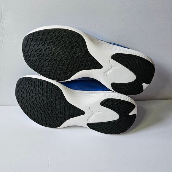 Puma Scend Pro Blue and Black Lace Up Running Sneakers Mens Size 9.5 - Picture 9 of 10